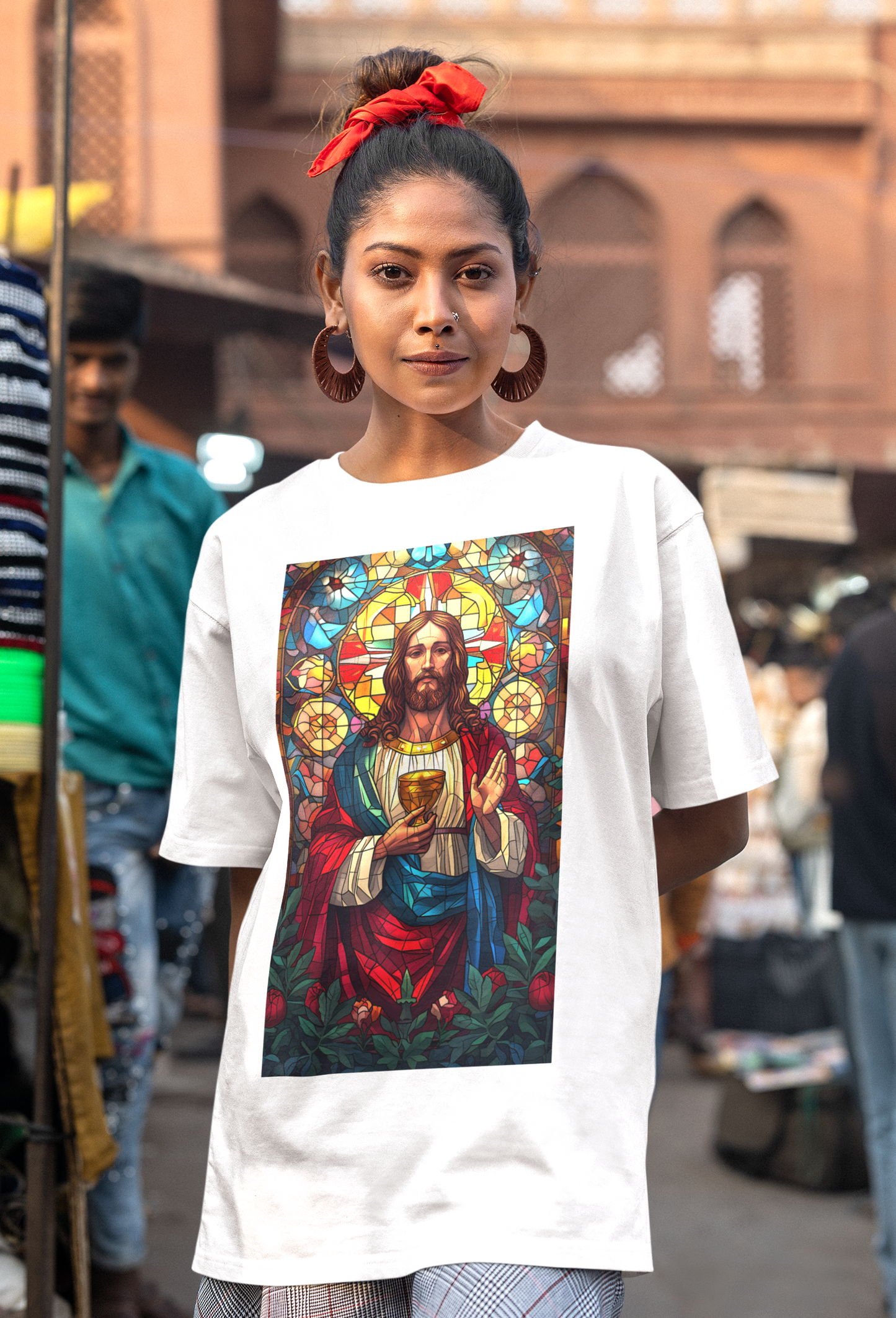 Camiseta Viviane Fem - Jesus - Algodão Pima