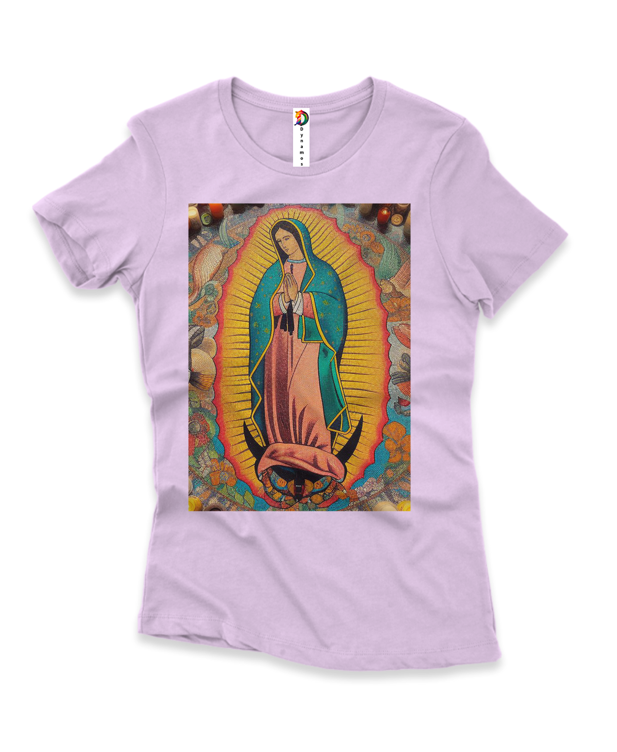 Camiseta Elenice Fem - Virgem de Guadalupe - Algodão Pima
