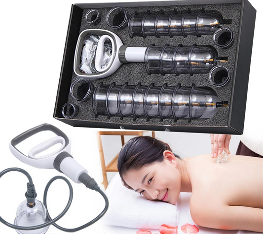 Terapia de Massagem a Vácuo, Ventosas, Medicina Chinesa, Sucção